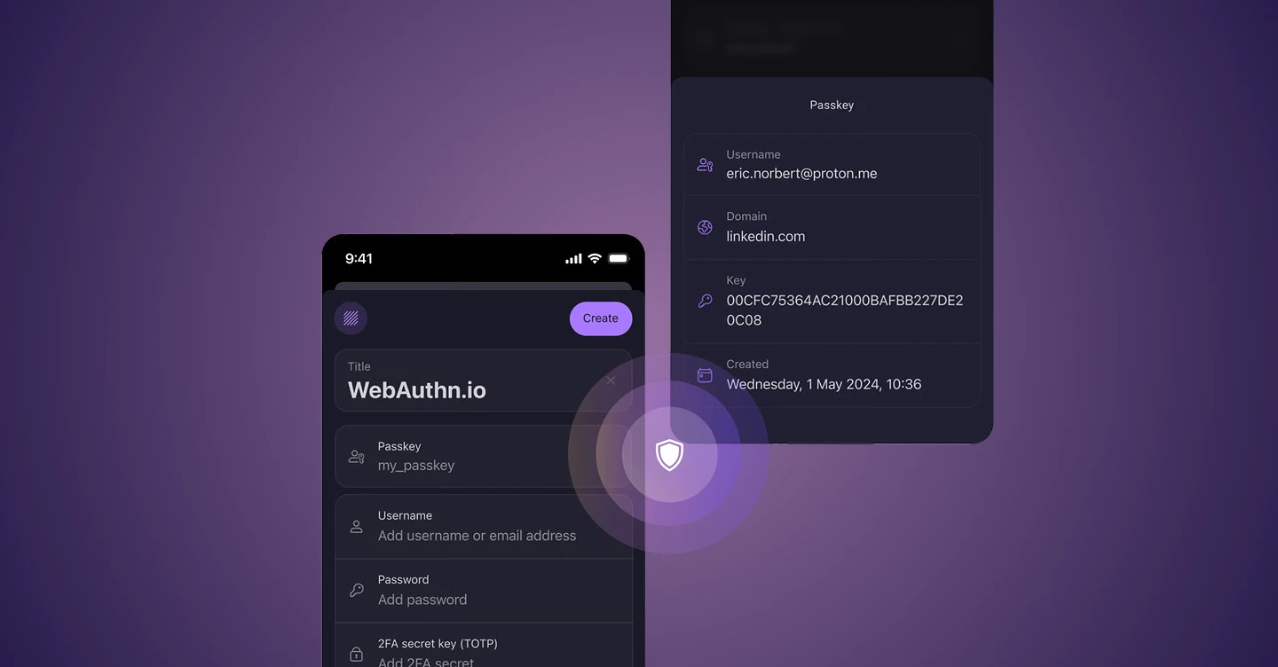 Passkey Support